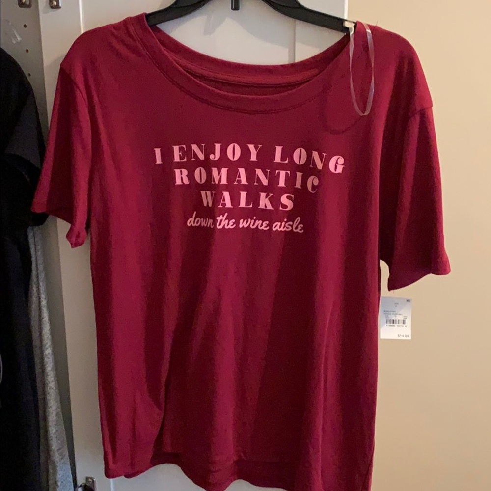 NWT graphic tee for women size large